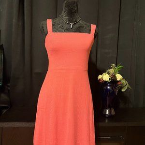 Women pink skater dress